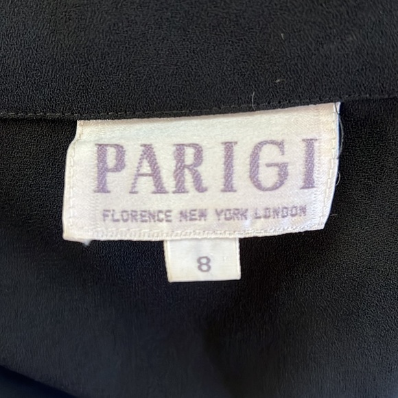 Vintage Parigi black dress. 8 - Picture 13 of 14